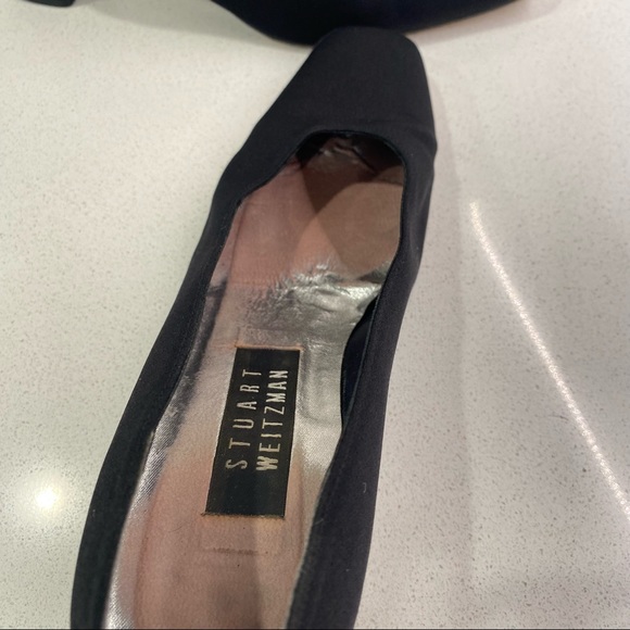 Stuart Weitzman Black Women’s Pump Heels 6 - Picture 3 of 10